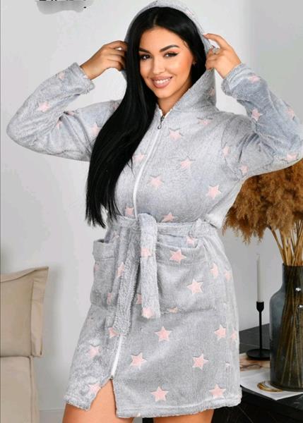 Халат Romeo life (48-58) RL279 grey (деми)