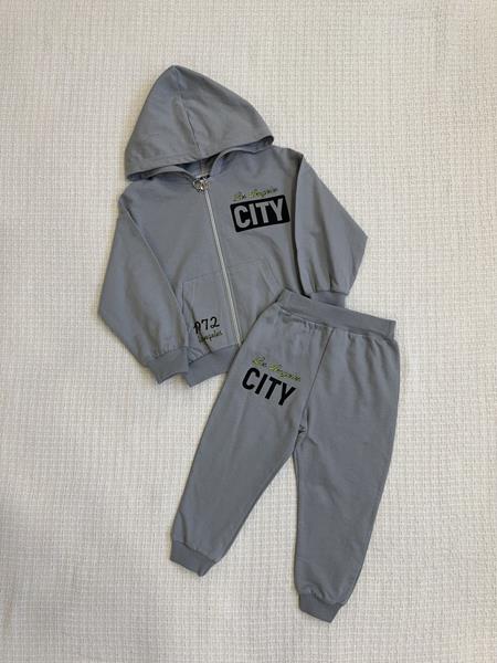 Костюм спорт Baby Boom (3-6) 447 grey (деми)