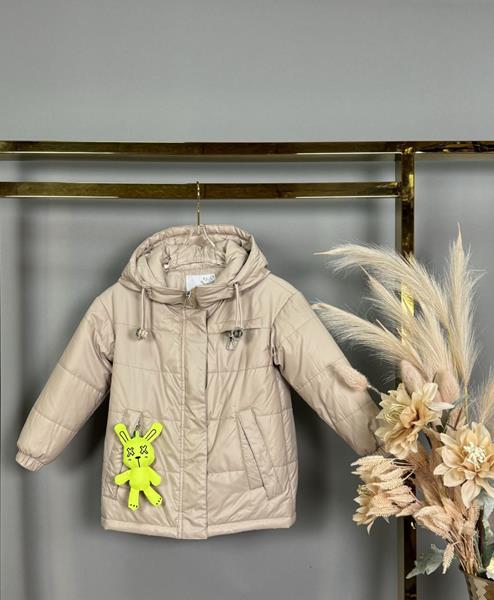 Куртка Delfinka (104-128) 213 beige (деми)
