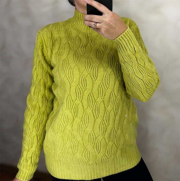 Свитер LeVisha (42-52) 26398 green (зима)