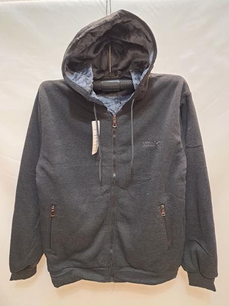 Кофта спорт Giang (2XL-6XL) 2273 d.grey (зима)