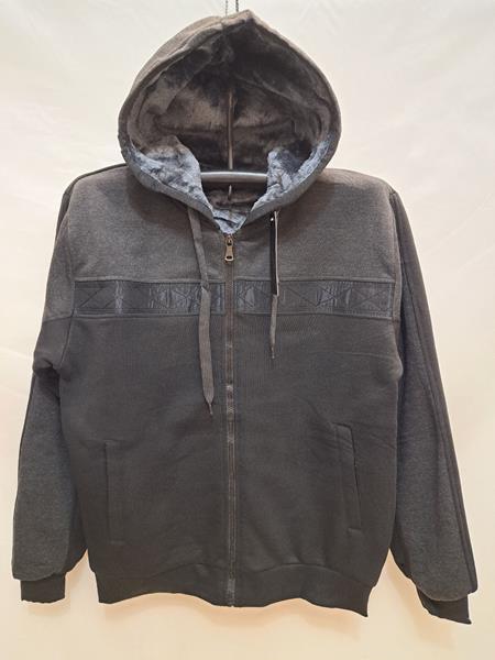 Кофта спорт Giang (M-3XL) 2302 black (зима)