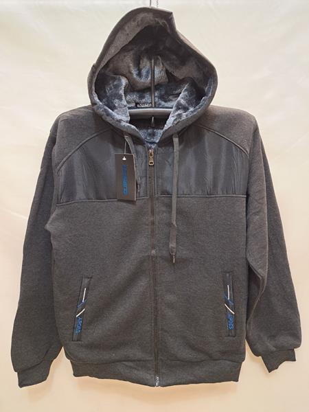 Кофта спорт Giang (M-3XL) 2306 d.grey (зима)