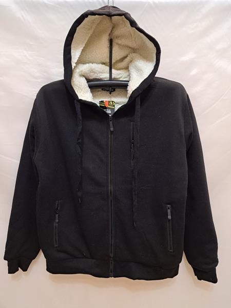 Кофта спорт Giang (M-3XL) 2352A black (зима)