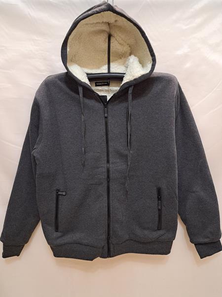 Кофта спорт Giang (M-3XL) 2352A d.grey (зима)
