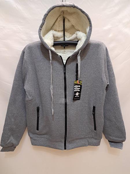 Кофта спорт Giang (M-3XL) 2352A grey (зима)