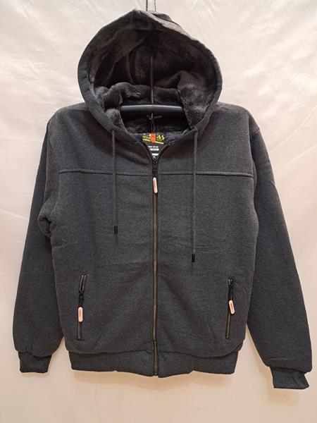 Кофта спорт Giang (M-3XL) 2359A d.grey (зима)