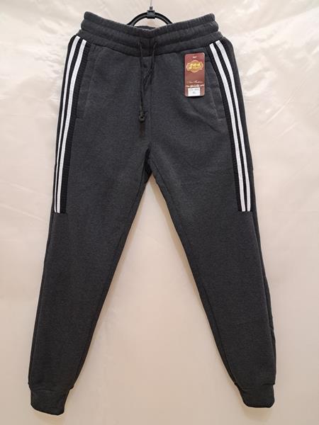 Штаны спорт Giang (L-4XL) 402 grey (зима)