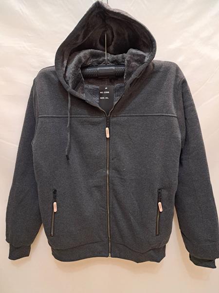 Кофта спорт Giang (3XL-7XL) B2359 grey (зима)