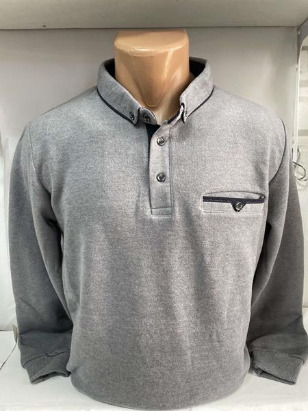 Свитер Sabihina (4XL-7XL) SB69 l.grey (деми)