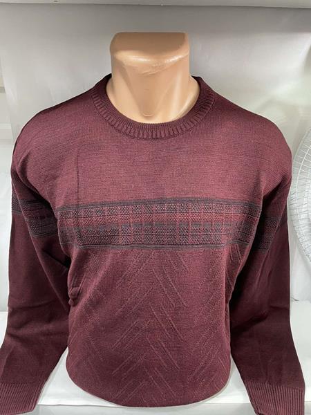 Свитер Sabihina (3XL-5XL) SB168 wine (деми)