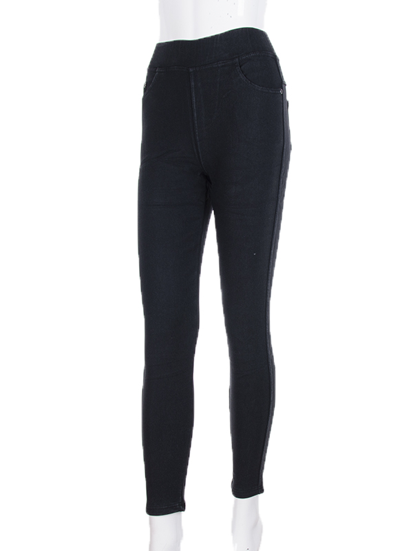 Джинсы Jelzin (M-4XL) A4072-1A black (зима)