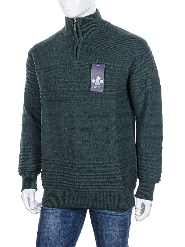 Свитер Naser (M-XL) 105 green (зима)