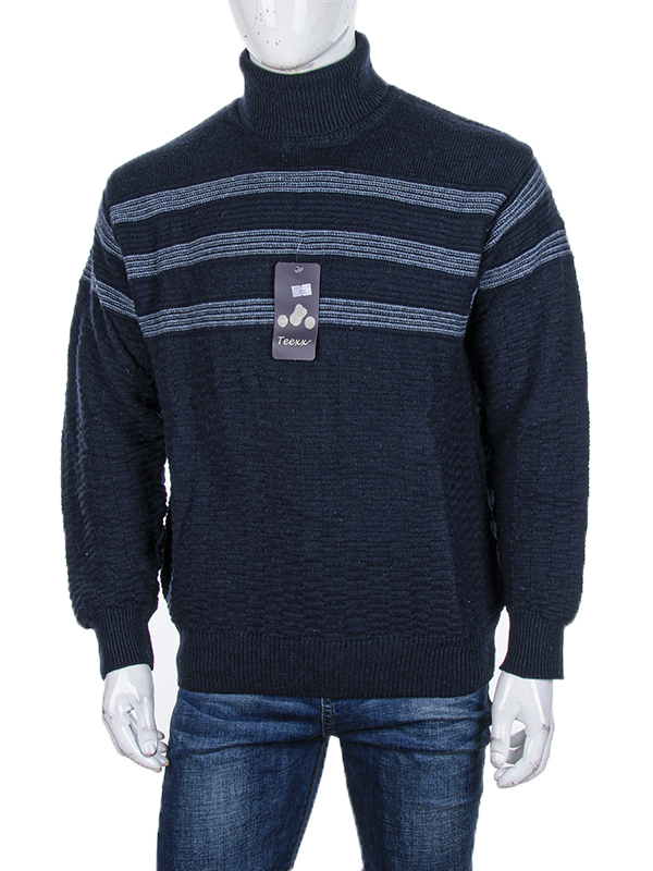 Свитер Naser (M-XL) 202 d.blue (зима)
