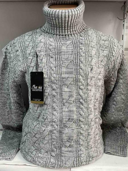 Свитер Sabihina (L-2XL) SB200 grey (зима)