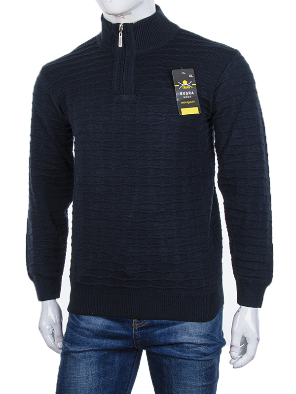 Свитер Abdo (L-2XL) 1525-6 blue (зима)