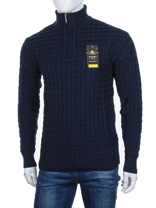Свитер Abdo (L-2XL) 1525-12 blue (зима)