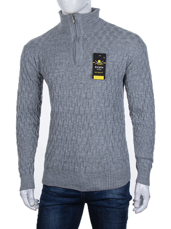Свитер Abdo (L-2XL) 1525-15 grey (зима)