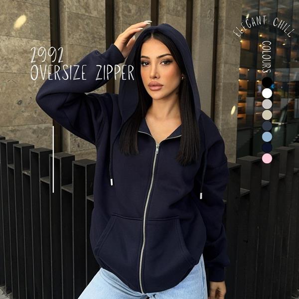 Кофта спорт X-Ray (S-L) 2992 navy (зима)
