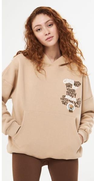 Худи X-Ray (S-L) XR27 beige (зима)