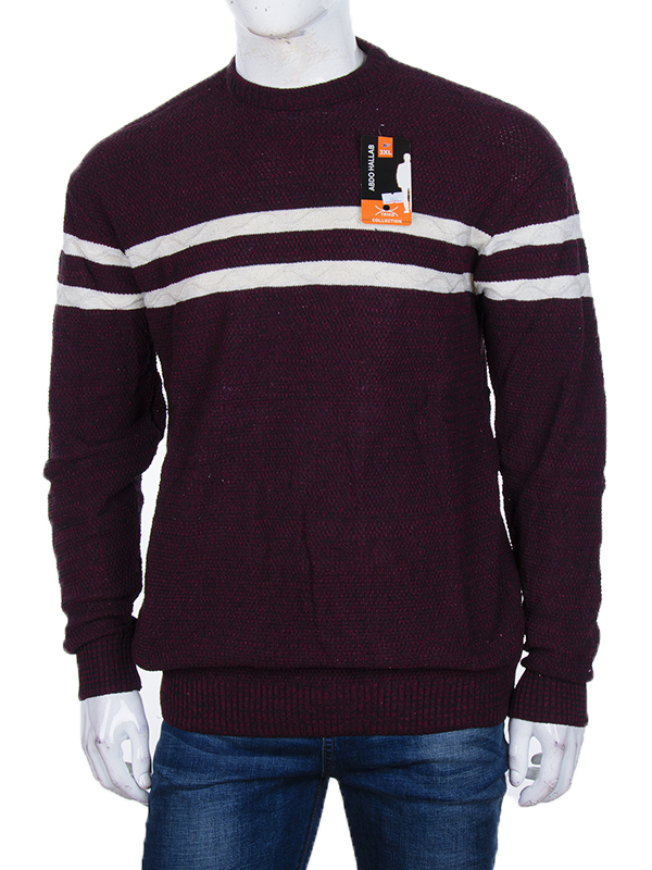 Свитер Abdo (2XL-4XL) SS26 wine (зима)