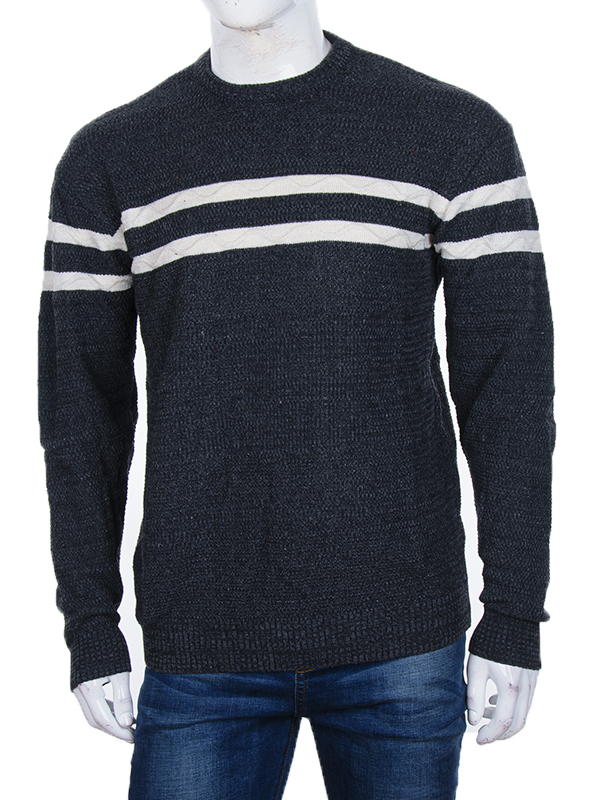 Свитер Abdo (2XL-4XL) SS28 grey (зима)