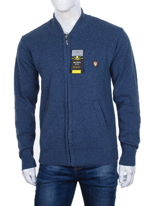 Кофта Abdo (L-2XL) SS30 blue (зима)