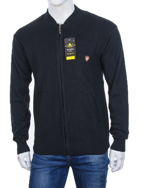 Кофта Abdo (L-2XL) SS31 black (зима)