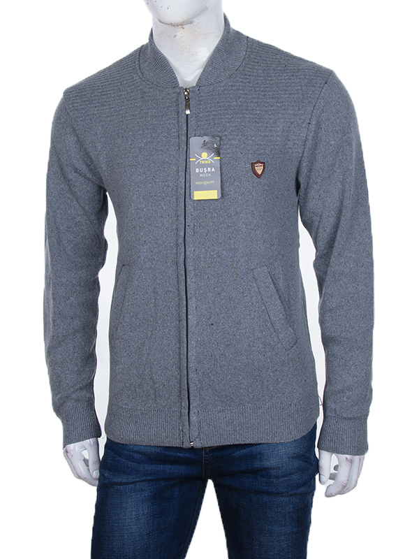 Кофта Abdo (L-2XL) SS32 grey (зима)