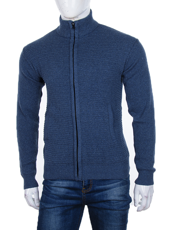 Кофта Abdo (L-2XL) SS34 blue (зима)