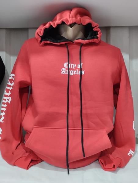 Худи Panda (S-2XL) 1489 red (зима)
