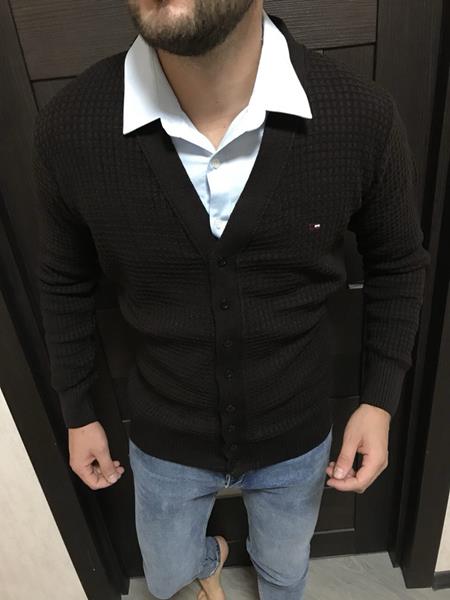 Кардиган Nik (M-2XL) 55610 brown (зима)