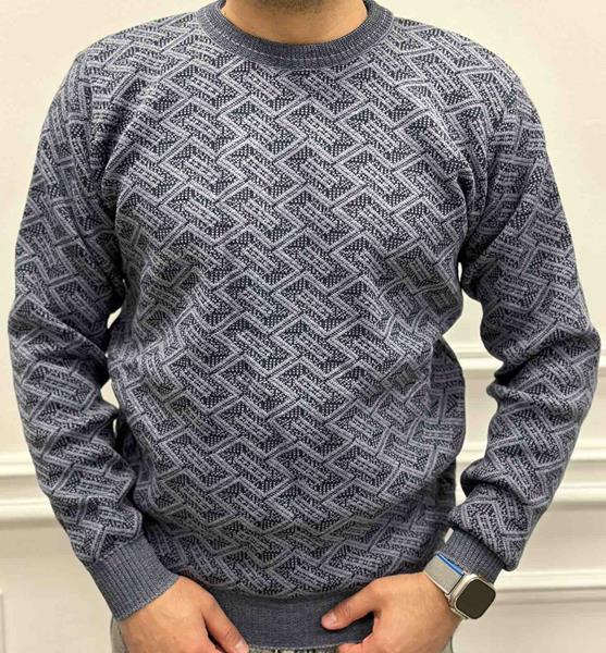 Свитер Nik (L-2XL) 55667 grey (зима)