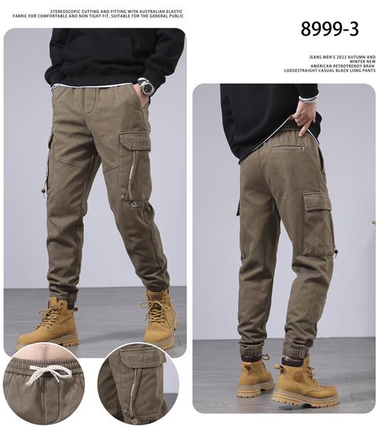 Джоггеры God Baron (28-36) 8999-3 khaki (зима)