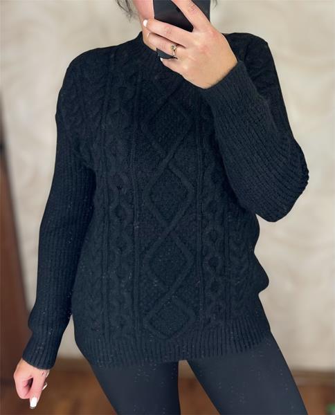 Свитер Ekvato (46-52) 26406 black (зима)