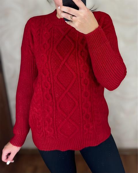 Свитер Ekvato (46-52) 26406 wine (зима)