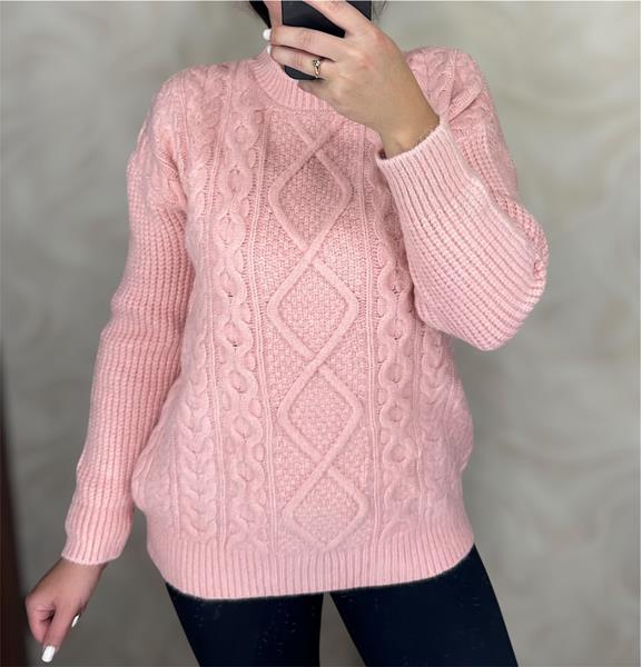Свитер Ekvato (46-52) 26406 pink (зима)
