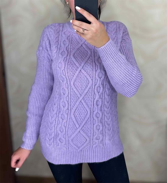 Свитер Ekvato (46-52) 26406 lilac (зима)