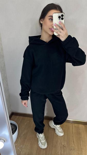 Костюм спорт Valentina (42-50) 092 black (зима)