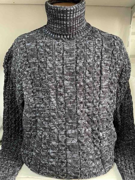 Свитер Sabihina (3XL-5XL) SB322 black (зима)