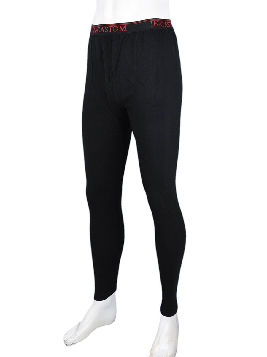 Подштанники Textile (XL-4XL) N897 black (зима)