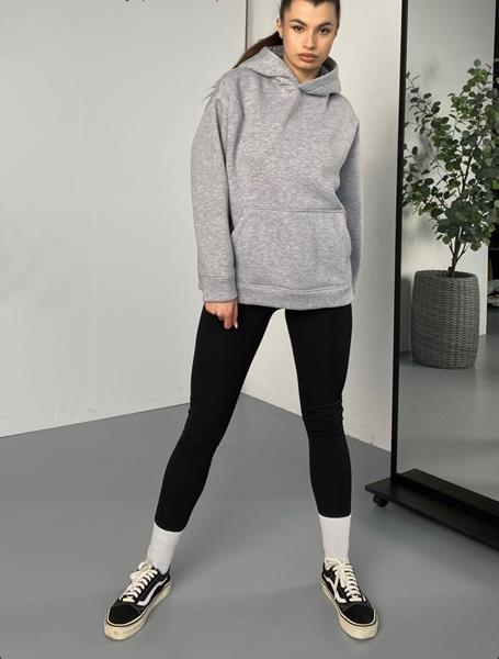 Худи Sport style (S-XL) 815 grey (зима)