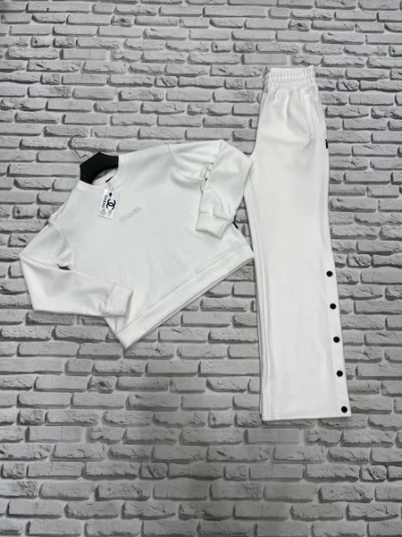 Костюм спорт Yulichka (S-L) F30-101C white (деми)
