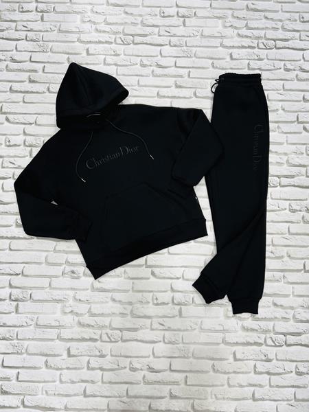 Костюм спорт Yulichka (S-L) F30-103CD black (зима)
