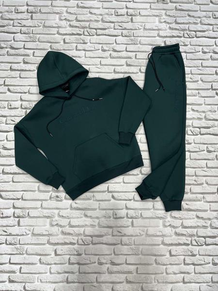 Костюм спорт Yulichka (S-L) F30-103CD d.green (зима)