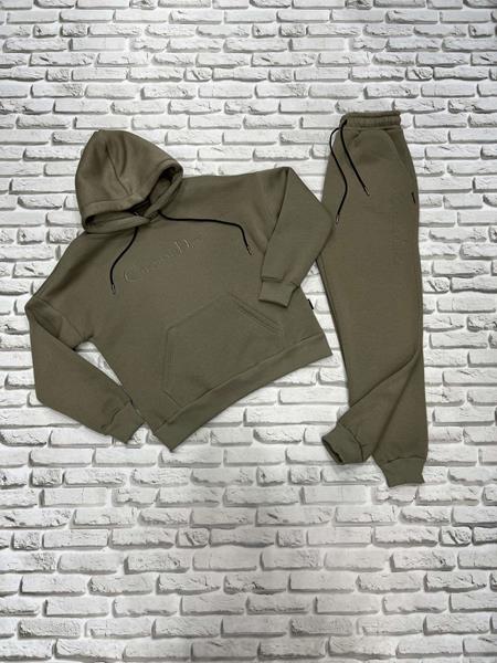 Костюм спорт Yulichka (S-L) F30-103CD khaki (зима)