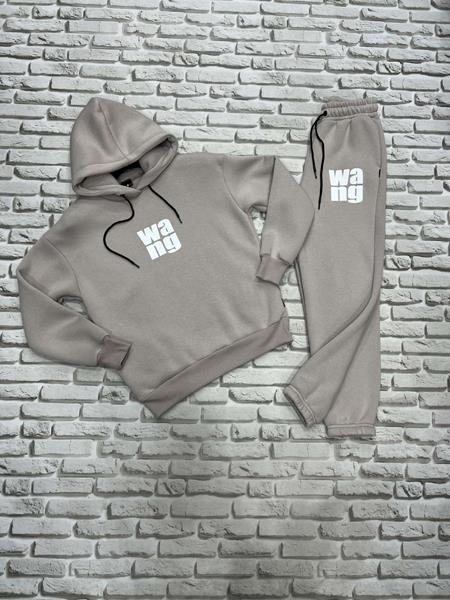 Костюм спорт Yulichka (S-L) F30-107W grey (зима)