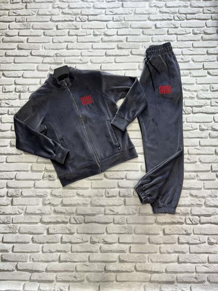 Костюм спорт Yulichka (S-L) F30-133M d.grey (деми)
