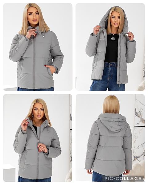 Куртка Dorimodes (M-2XL) K061 grey (зима)