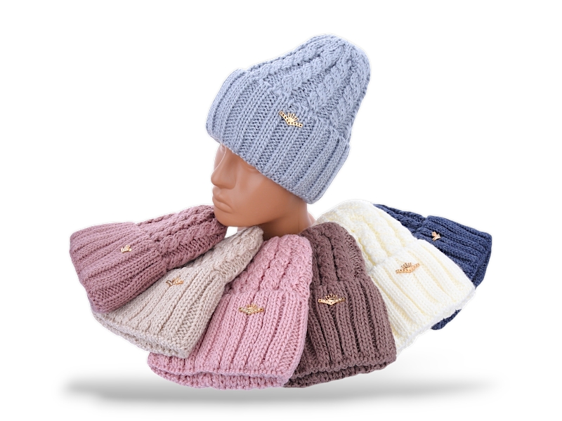 Шапка Red Hat clothes (54-58) SA6639 mix (зима)